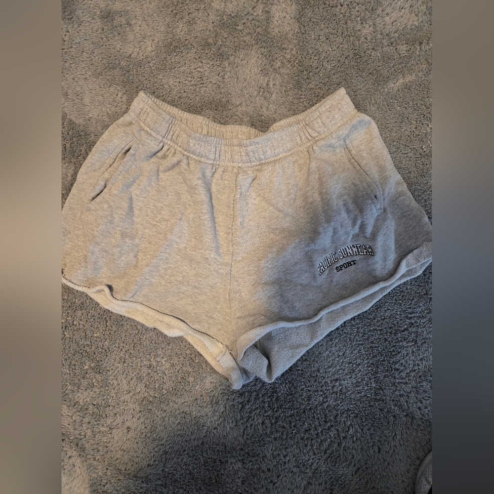 Gray Lounge Shorts